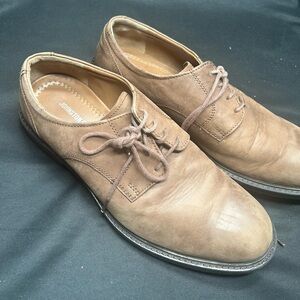 Johnston & Murphy Shoes Men's 8M Suede Brown
